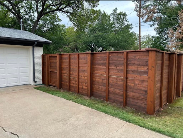 staining and sealing